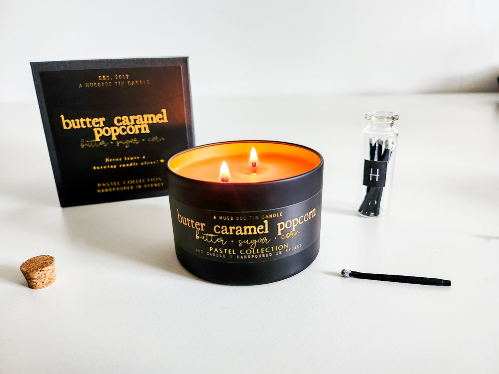 Butter Caramel Popcorn Soy Candle