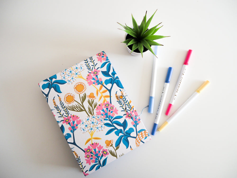 Warm Spell Journal | 160 page | Floral Collection | Hues Triple Zero | Stationery