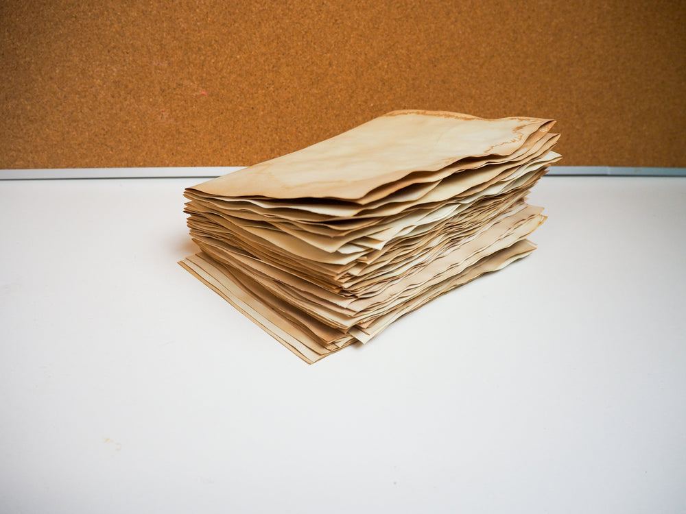 Tea Stained Paper Packs